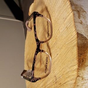 Jonas Paul Lincoln/Lauren Eyeglass Frames in Blush Tortoise